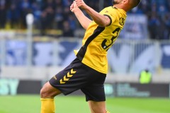 KATOWICE 18.05.2025MECZ 33. KOLEJKA PKO EKSTRAKLASA SEZON 2024/25 --- POLISH FOOTBALL TOP LEAGUE MATCH: GKS KATOWICE - LECH POZNANALAN CZERWINSKI FOT. KRZYSZTOF HELIOS/400MM