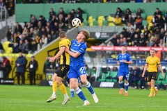 KATOWICE 18.05.2025MECZ 33. KOLEJKA PKO EKSTRAKLASA SEZON 2024/25 --- POLISH FOOTBALL TOP LEAGUE MATCH: GKS KATOWICE - LECH POZNANMATEUSZ MAK WOJCIECH MONKA FOT. KRZYSZTOF HELIOS/400MM