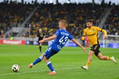 KATOWICE 18.05.2025MECZ 33. KOLEJKA PKO EKSTRAKLASA SEZON 2024/25 --- POLISH FOOTBALL TOP LEAGUE MATCH: GKS KATOWICE - LECH POZNANANTONI KOZUBAL BARTOSZ NOWAK FOT. KRZYSZTOF HELIOS/400MM