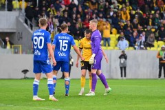 KATOWICE 18.05.2025MECZ 33. KOLEJKA PKO EKSTRAKLASA SEZON 2024/25 --- POLISH FOOTBALL TOP LEAGUE MATCH: GKS KATOWICE - LECH POZNANMATEUSZ MAK BARTOSZ MROZEK FOT. KRZYSZTOF HELIOS/400MM