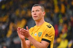 KATOWICE 18.05.2025MECZ 33. KOLEJKA PKO EKSTRAKLASA SEZON 2024/25 --- POLISH FOOTBALL TOP LEAGUE MATCH: GKS KATOWICE - LECH POZNANMATEUSZ MAK FOT. KRZYSZTOF HELIOS/400MM