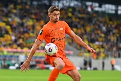 KATOWICE 28.07.2025MECZ 2. KOLEJKA PKO EKSTRAKLASA SEZON 2025/26 --- POLISH FOOTBALL TOP LEAGUE MATCH: GKS KATOWICE - ZAGLEBIE LUBINTOMASZ MAKOWSKIFOT. KRZYSZTOF HELIOS/400MM