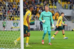 KATOWICE 28.07.2025MECZ 2. KOLEJKA PKO EKSTRAKLASA SEZON 2025/26 --- POLISH FOOTBALL TOP LEAGUE MATCH: GKS KATOWICE - ZAGLEBIE LUBINLUKAS KLEMENZ DAWID KUDLA FOT. KRZYSZTOF HELIOS/400MM