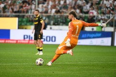 WARSZAWA 10.08.2025MECZ 4. KOLEJKA PKO EKSTRAKLASA SEZON 2025/26 --- POLISH FOOTBALL TOP LEAGUE MATCH: LEGIA WARSZAWA - GKS KATOWICEKACPER TOBIASZFOT. KRZYSZTOF HELIOS/400MM
