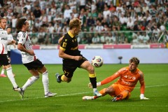 WARSZAWA 10.08.2025MECZ 4. KOLEJKA PKO EKSTRAKLASA SEZON 2025/26 --- POLISH FOOTBALL TOP LEAGUE MATCH: LEGIA WARSZAWA - GKS KATOWICEMATEUSZ KOWALCZYK KACPER TOBIASZFOT. KRZYSZTOF HELIOS/400MM