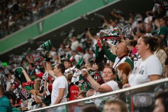 WARSZAWA 10.08.2025MECZ 4. KOLEJKA PKO EKSTRAKLASA SEZON 2025/26 --- POLISH FOOTBALL TOP LEAGUE MATCH: LEGIA WARSZAWA - GKS KATOWICEKIBICE LEGII WARSZAWAFOT. KRZYSZTOF HELIOS/400MM