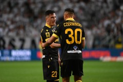 WARSZAWA 10.08.2025MECZ 4. KOLEJKA PKO EKSTRAKLASA SEZON 2025/26 --- POLISH FOOTBALL TOP LEAGUE MATCH: LEGIA WARSZAWA - GKS KATOWICEMARCIN WASILEWSKI ALAN CZERWINSKI FOT. KRZYSZTOF HELIOS/400MM