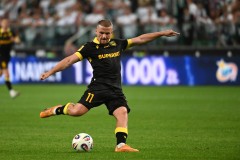 WARSZAWA 10.08.2025MECZ 4. KOLEJKA PKO EKSTRAKLASA SEZON 2025/26 --- POLISH FOOTBALL TOP LEAGUE MATCH: LEGIA WARSZAWA - GKS KATOWICEADRIAN BLAD FOT. KRZYSZTOF HELIOS/400MM