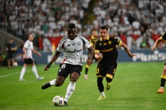 WARSZAWA 10.08.2025MECZ 4. KOLEJKA PKO EKSTRAKLASA SEZON 2025/26 --- POLISH FOOTBALL TOP LEAGUE MATCH: LEGIA WARSZAWA - GKS KATOWICEJEAN - PIERRE NSAMEFOT. KRZYSZTOF HELIOS/400MM