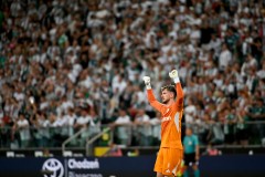 WARSZAWA 10.08.2025MECZ 4. KOLEJKA PKO EKSTRAKLASA SEZON 2025/26 --- POLISH FOOTBALL TOP LEAGUE MATCH: LEGIA WARSZAWA - GKS KATOWICEKACPER TOBIASZ RADOSCFOT. KRZYSZTOF HELIOS/400MM