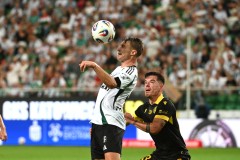 WARSZAWA 10.08.2025MECZ 4. KOLEJKA PKO EKSTRAKLASA SEZON 2025/26 --- POLISH FOOTBALL TOP LEAGUE MATCH: LEGIA WARSZAWA - GKS KATOWICEMARCO BURCH MARCIN WASILEWSKI FOT. KRZYSZTOF HELIOS/400MM