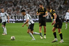 WARSZAWA 10.08.2025MECZ 4. KOLEJKA PKO EKSTRAKLASA SEZON 2025/26 --- POLISH FOOTBALL TOP LEAGUE MATCH: LEGIA WARSZAWA - GKS KATOWICEBARTOSZ KAPUSTKA BARTOSZ NOWAK FOT. KRZYSZTOF HELIOS/400MM