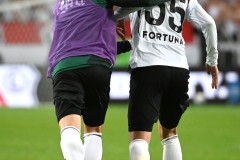 WARSZAWA 10.08.2025MECZ 4. KOLEJKA PKO EKSTRAKLASA SEZON 2025/26 --- POLISH FOOTBALL TOP LEAGUE MATCH: LEGIA WARSZAWA - GKS KATOWICEARTUR JEDRZEJCZYK RADOSCFOT. KRZYSZTOF HELIOS/400MM