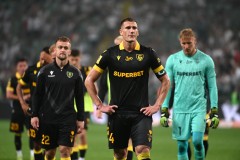 WARSZAWA 10.08.2025MECZ 4. KOLEJKA PKO EKSTRAKLASA SEZON 2025/26 --- POLISH FOOTBALL TOP LEAGUE MATCH: LEGIA WARSZAWA - GKS KATOWICEARKADIUSZ JEDRYCH DAWID KUDLA FOT. KRZYSZTOF HELIOS/400MM