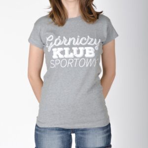 koszulka-damska-szara-gorniczy-klub-sportowy